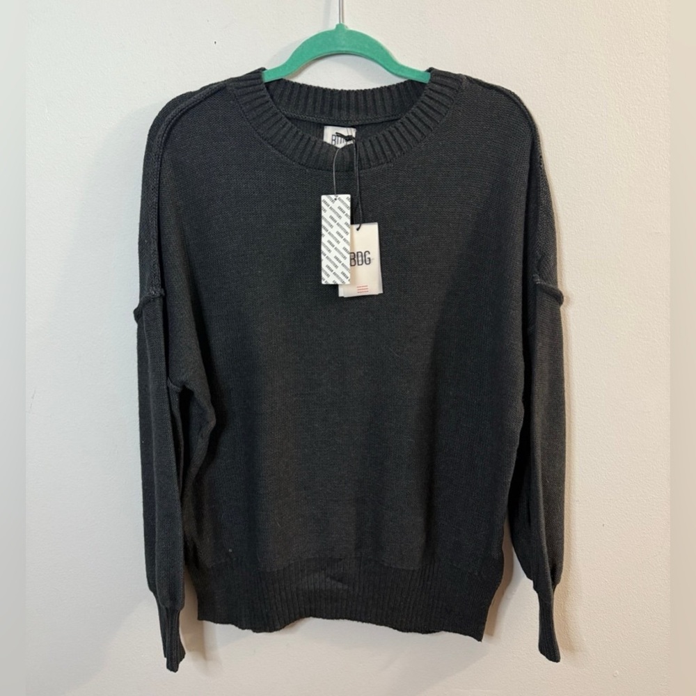 BDG Dark Gray Crewneck Sweater